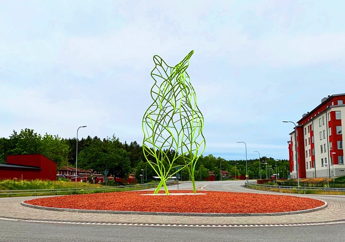 Ekerö Vals, rondell på Ekerö 2019