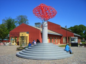Moln från sidan